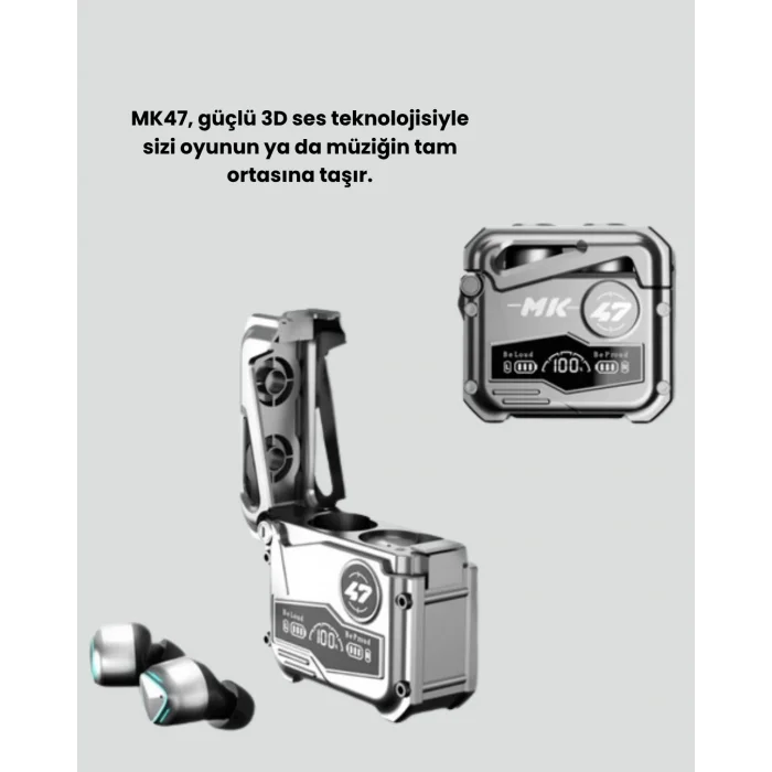  Düşük Gecikmeli Kablosuz Kulaklık – Oyun ve Müzik Modu Destekli