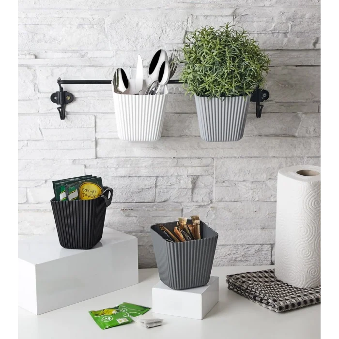 BUĞZ Duvara Asılan Çok Amaçlı Organizer - Saksı
