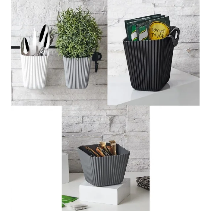 BUĞZ Duvara Asılan Çok Amaçlı Organizer - Saksı