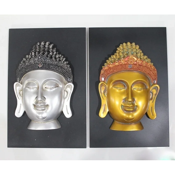 BUĞZ Duvara Asmalı Buda Büstü  6aly190