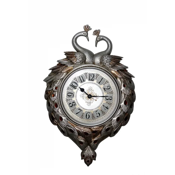 BUĞZ Duvara Asmalı Tavuskuşu Saat Alk1673