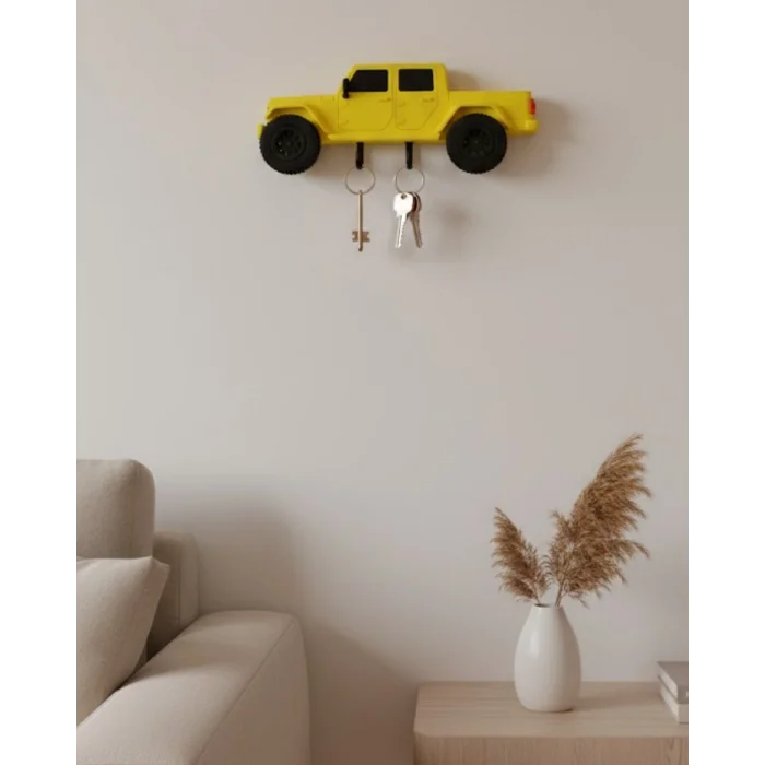 BUĞZ Duvara Monte Araba Anahtarlık Dekoratif ve Kullanışlı