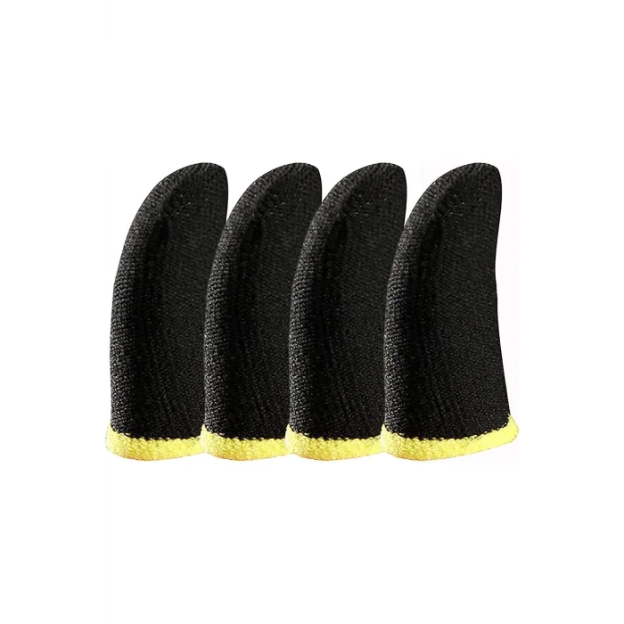  E-spor Parmak Eldivenleri 4lü - Pubg Oyun Eldiveni Ter Geçirmez 2 Çift - 4 Parmaklık