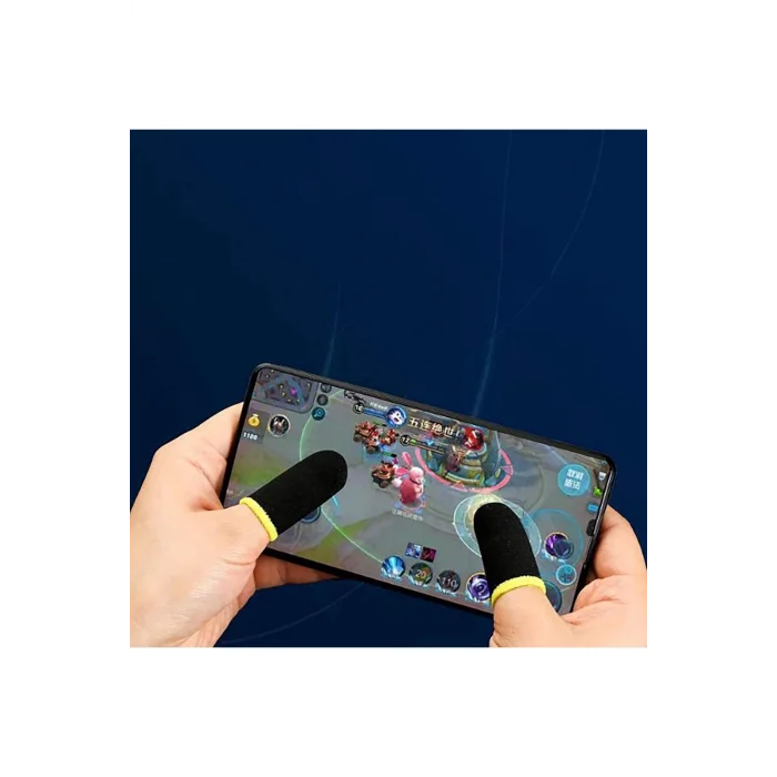  E-spor Parmak Eldivenleri 4lü - Pubg Oyun Eldiveni Ter Geçirmez 2 Çift - 4 Parmaklık