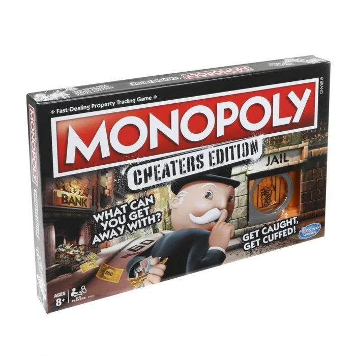 BUĞZ E1871 MONOPOLY CHEATERs EDITION/ Hasbro Gaming +8 yaş