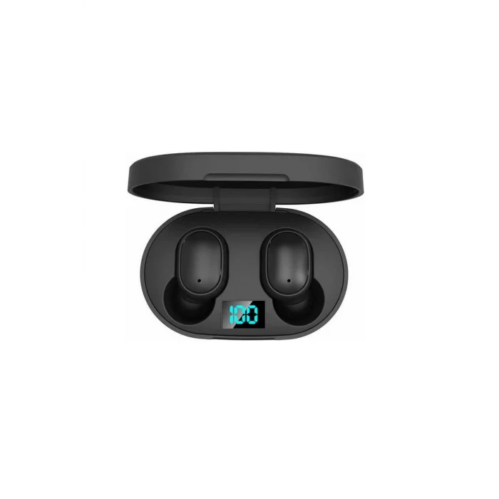 BUĞZ E6s Kablosuz Kulaklık Dijital Göstergeli Bluetooth Kulaklık 5.0