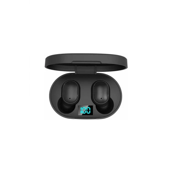 BUĞZ E6s Kablosuz Kulaklık Dijital Göstergeli Bluetooth Kulaklık 5.0