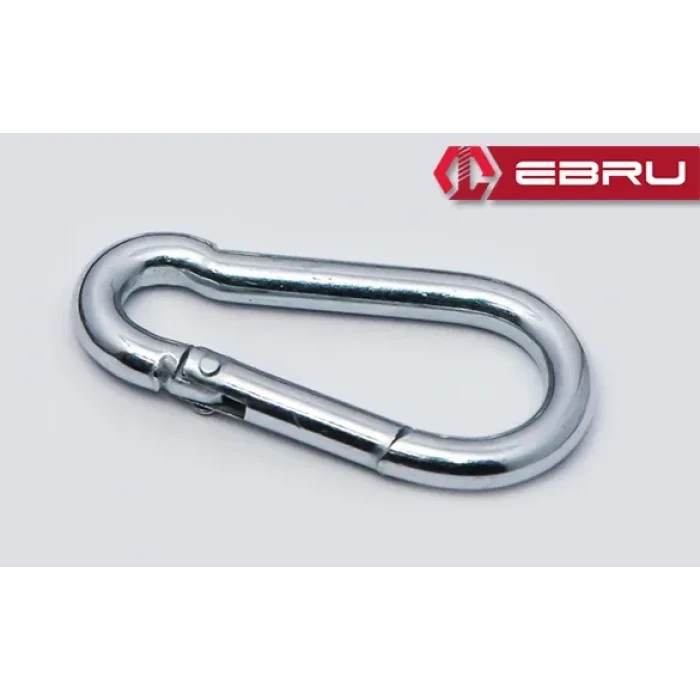 BUĞZ Eco Lounge Ebru Yaylı Karabina, Çengel, Kanca 6mm - 50 Adet