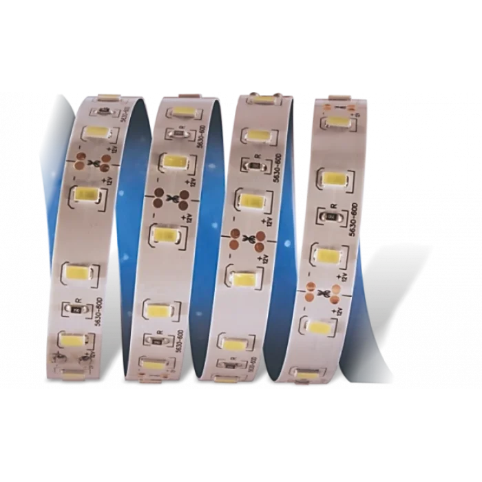 BUĞZ -- 5 METRE CATA CT 4535 İç Mekan 12V 12 Çipli  Şerit Led 6400K Beyaz Işık