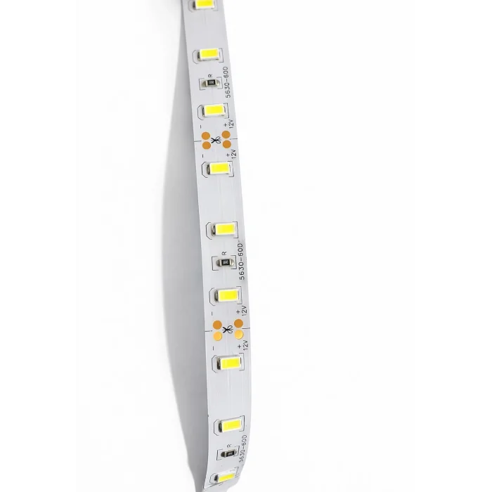 BUĞZ -- 5 METRE CATA CT 4535 İç Mekan 12V 12 Çipli  Şerit Led 6400K Beyaz Işık