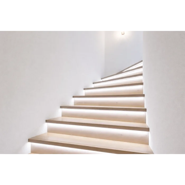 BUĞZ -- 5 Metre CATA CT 4541 İç Mekan 216 Çipli COB Şerit LED 6400K Beyaz Işık 12V