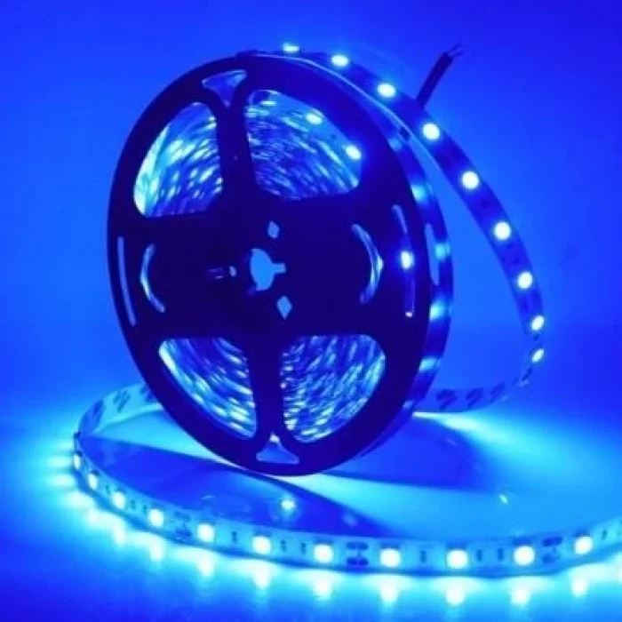 BUĞZ -- 5 Metre NOAS YL40 4003 İç Mekan 12V Mavi Şerit Led