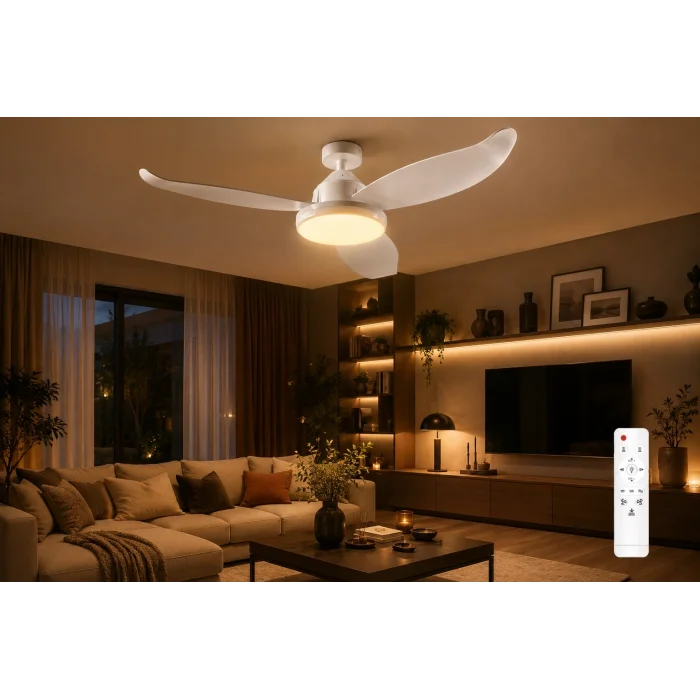 BUĞZ Eco Lounge CATA CT 1157 Fırtına 122W Fanlı Led Ampul 3 Renk
