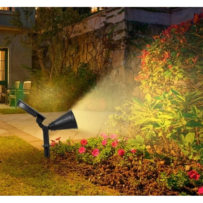 BUĞZ -- CATA CT 7310 7W Solar Güneş Enerjili Bahçe Armatürü Amber Renk