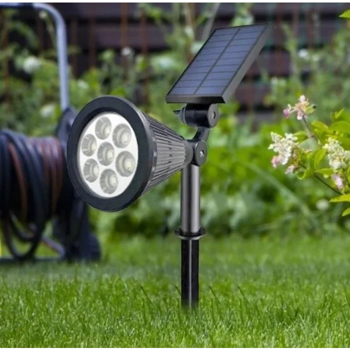 BUĞZ -- CATA CT 7310 7W Solar Güneş Enerjili Bahçe Armatürü Amber Renk