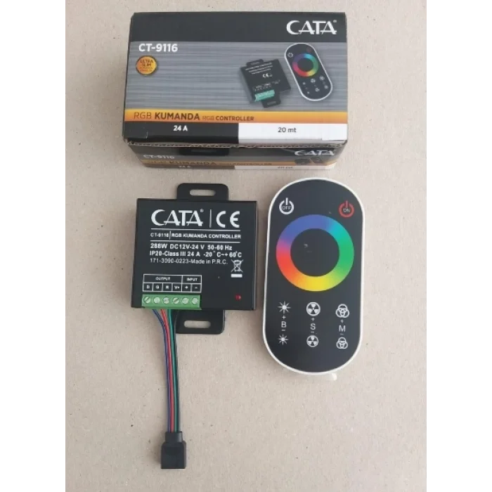 BUĞZ -- CATA CT 9116 288W 24A Profesyonel RGB Kumanda