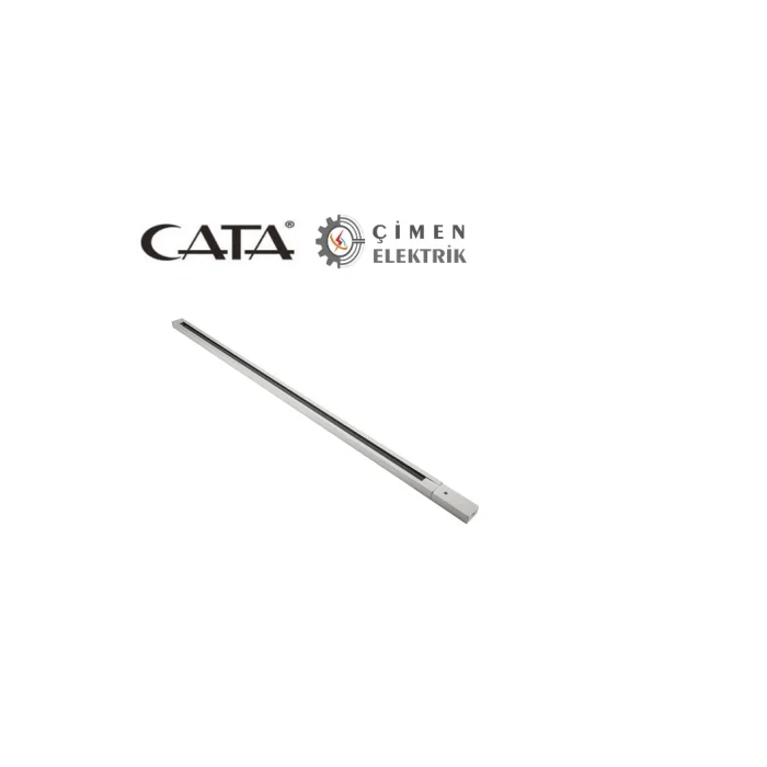 BUĞZ -- CATA CT 9710 1 Metre Monofaze Spot Rayı Beyaz Renk