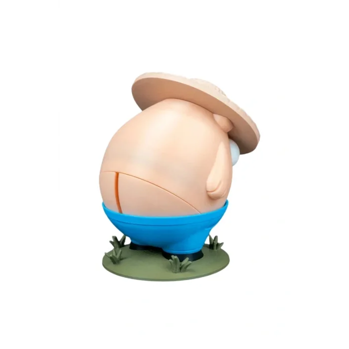 BUĞZ Eco Lounge Çiftçi Domuz Kumbara 18 cm – Hareketli Para Alma Dekor 3D Baskı