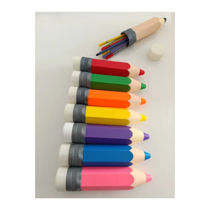 BUĞZ Eco Lounge Kalem Şeklinde Kalemlik – Mavi Masaüstü Organizer