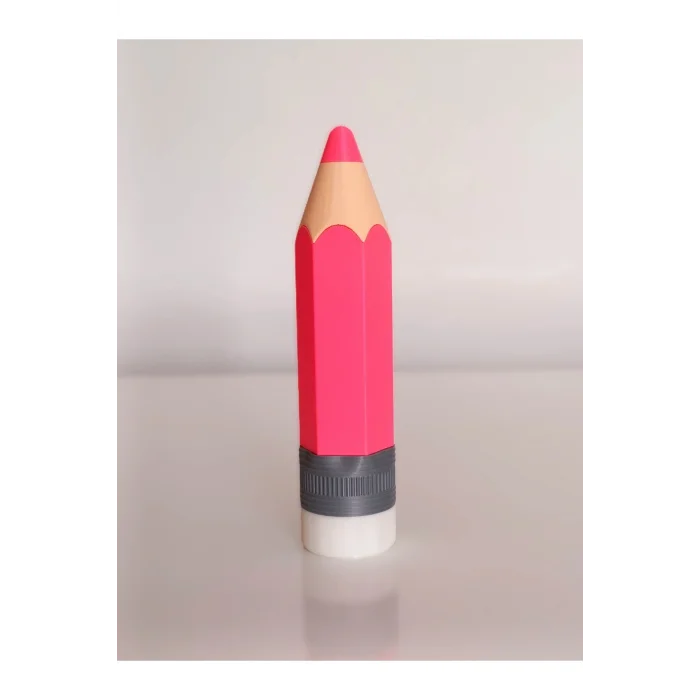 BUĞZ Eco Lounge Kalem Şeklinde Kalemlik – Pembe Masaüstü Organizer