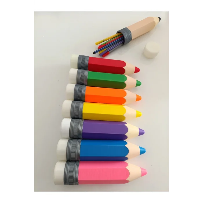 BUĞZ Eco Lounge Kalem Şeklinde Kalemlik – Pembe Masaüstü Organizer