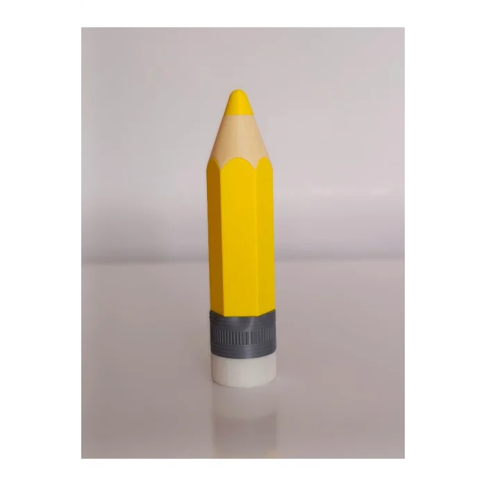 BUĞZ Eco Lounge Kalem Şeklinde Kalemlik – Sarı Masaüstü Organizer