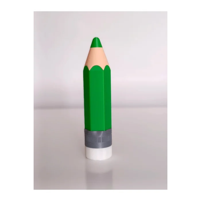 BUĞZ Eco Lounge Kalem Şeklinde Kalemlik – Yeşil Masaüstü Organizer