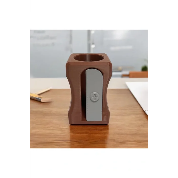 BUĞZ Eco Lounge Masaüstü Kalemtıraş Kalemlik – Şık Ofis Düzenleyici Hediyelik