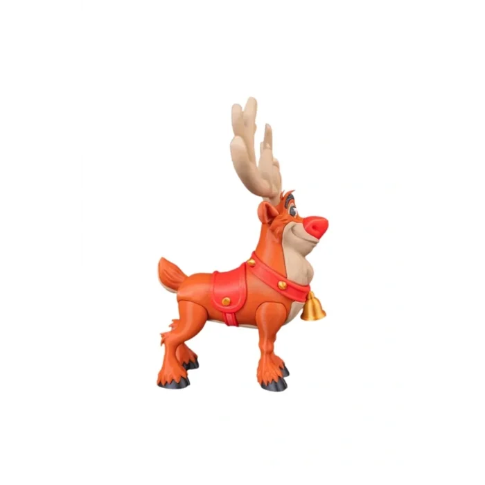 BUĞZ Eco Lounge Neşeli Geyik Figürü 23 cm – Masaüstü Yeni Yıl Dekorasyon Ürünü