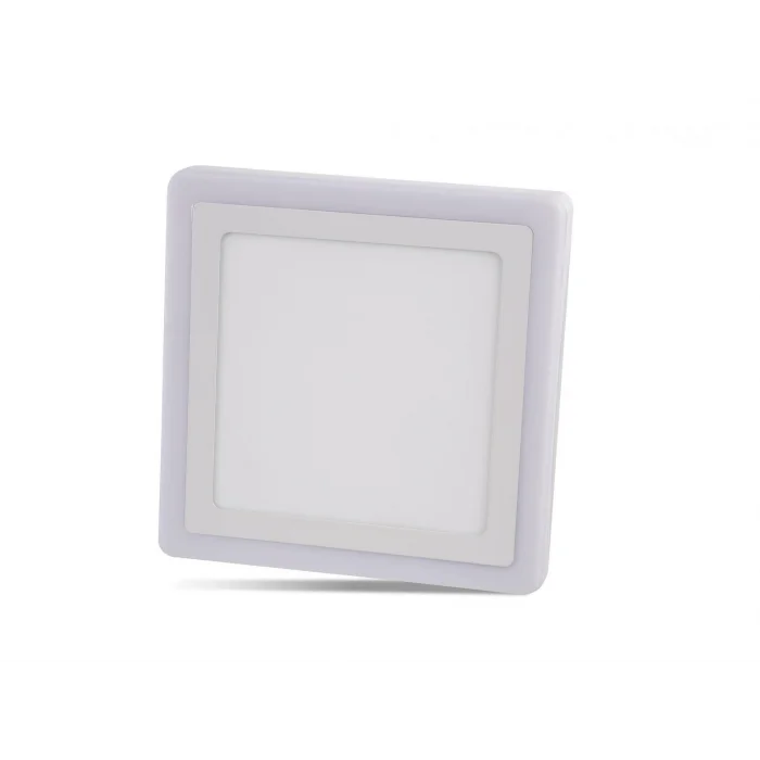 BUĞZ Eco Lounge NOAS YL15 1800 R Sıva Üstü Kare 18+6W Fonksiyonlu Led Spot 6500K Beyaz+Mavi