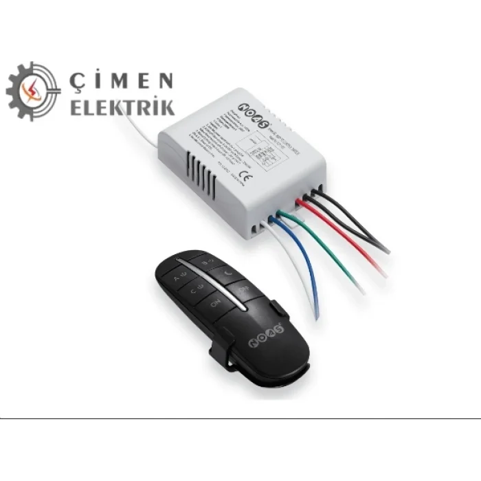 BUĞZ Eco Lounge NOAS YL27 1004 4X1000 W 4 Lü Aydınlatma Kumandası