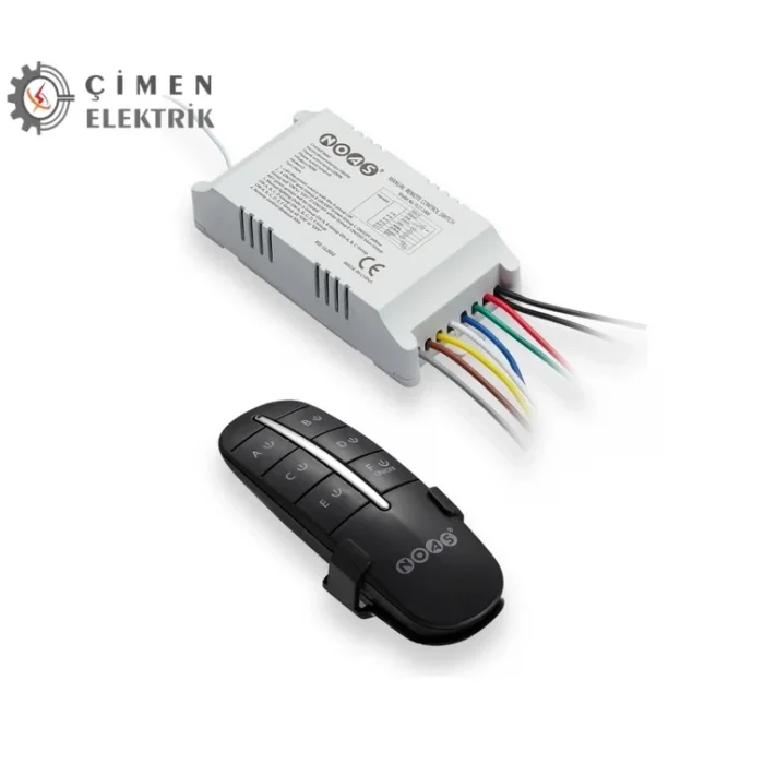 BUĞZ Eco Lounge NOAS YL27 1006 6X1000 W 6 Lı Aydınlatma Kumandası