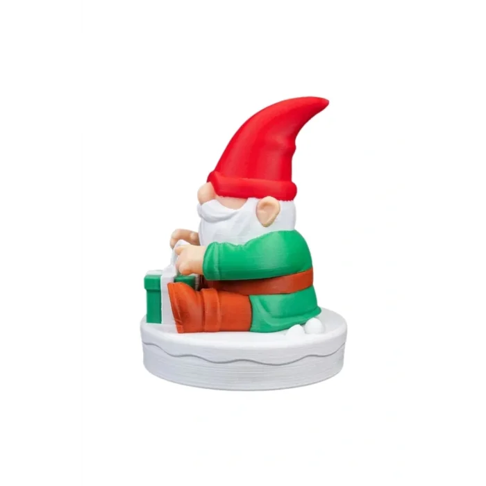 BUĞZ Eco Lounge Noel Cüce Figürü 8 cm – Hediye Kutulu Masaüstü Dekor 3D Baskı
