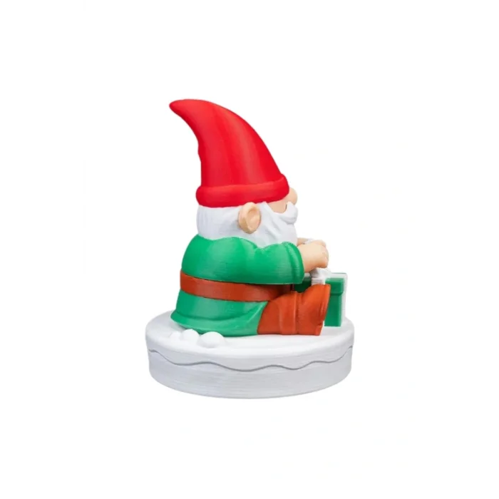 BUĞZ Eco Lounge Noel Cüce Figürü 8 cm – Hediye Kutulu Masaüstü Dekor 3D Baskı