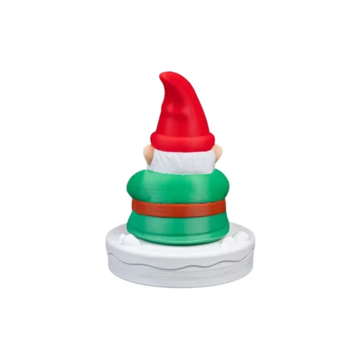 BUĞZ Eco Lounge Noel Cüce Figürü 8 cm – Hediye Kutulu Masaüstü Dekor 3D Baskı