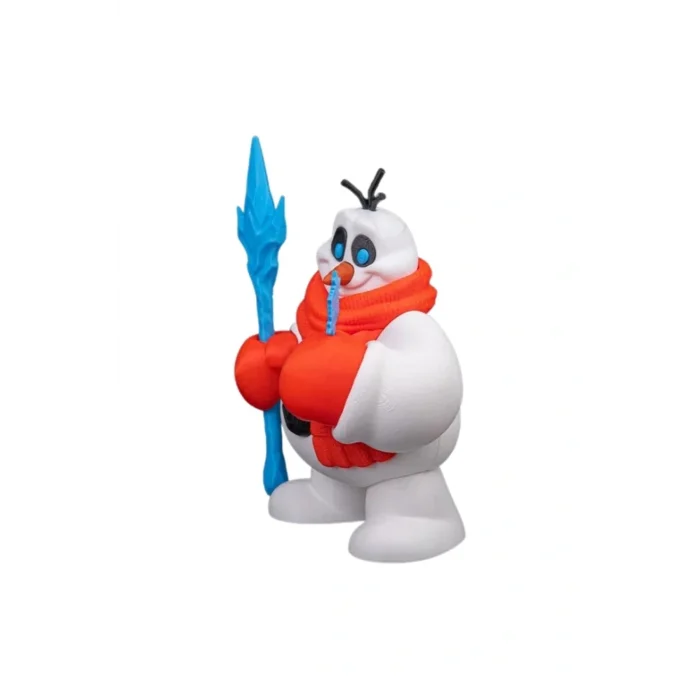 BUĞZ Eco Lounge Savaşçı Kardan Adam 23 cm – Koleksiyonluk Kış Dekoratif Figür