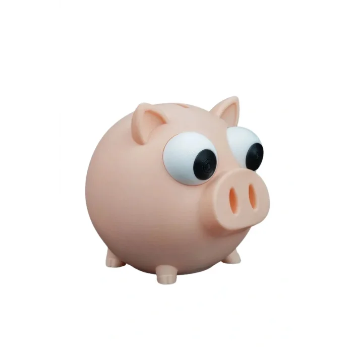 BUĞZ Eco Lounge Sevimli Domuz Kumbara 8 cm – Çocuk Odası Dekoratif Para Kutusu