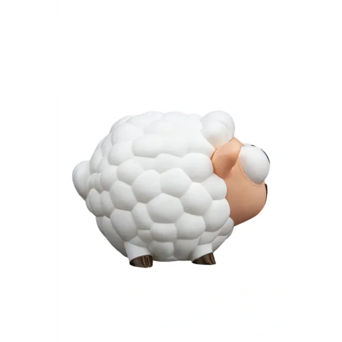 BUĞZ Eco Lounge Sevimli Koyun Kumbara 13 cm – Çocuk Odası Büyük Gözlü Dekor