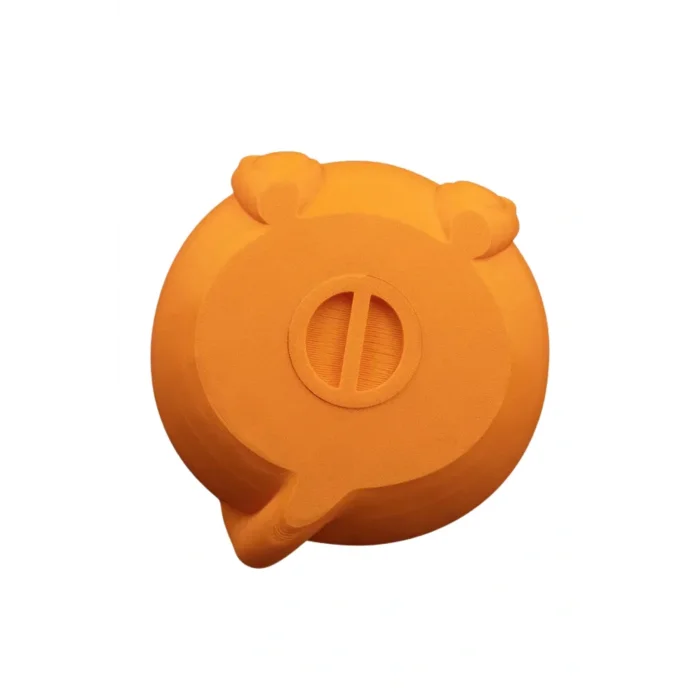 BUĞZ Eco Lounge Turuncu Kedi Kumbara 16 cm – Dekoratif Para Kutusu