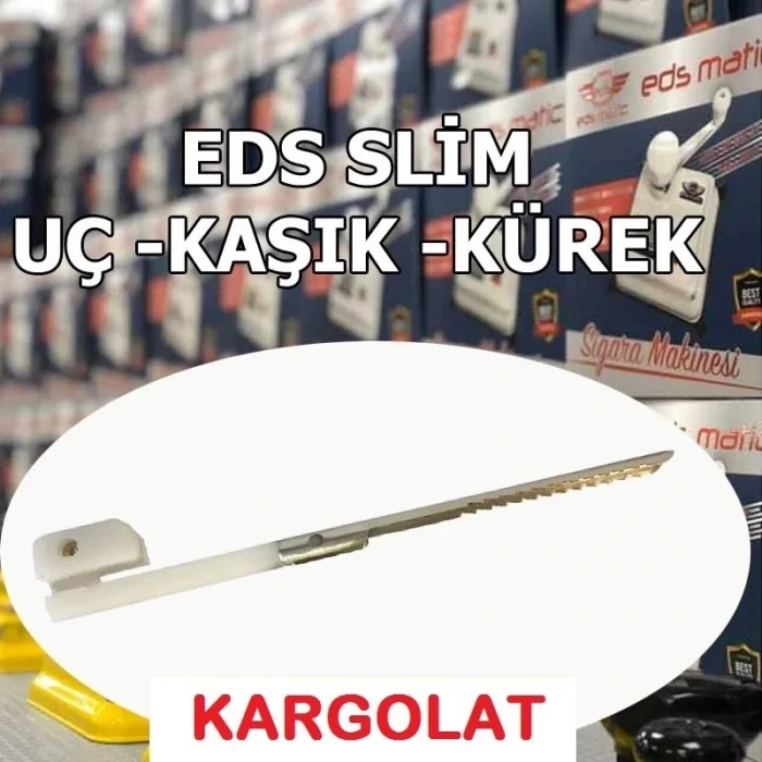  Eds Slim Ürün Kesme Makinası Yedek Kaşık İnce Sarım Yedek Uc Kürek