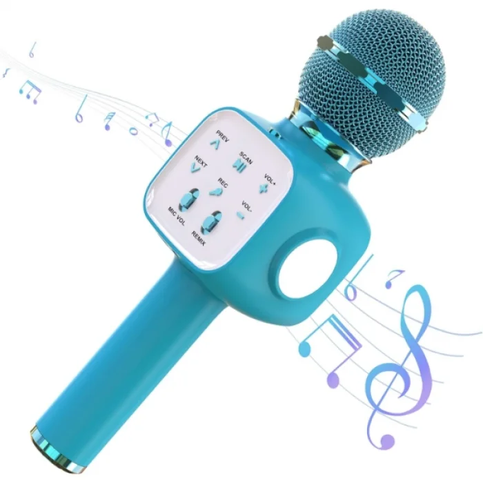 BUĞZ Eğlenceli Karaoke Mikrofonu - Çocuklar İçin