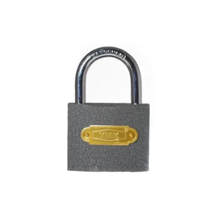 BUĞZ Eko Gri Döküm Kısa Kancalı Asma Kilit 25mm