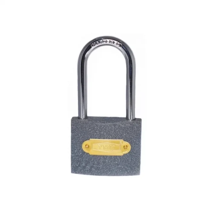 BUĞZ Eko Gri Döküm Uzun Kancalı Asma Kilit 63mm