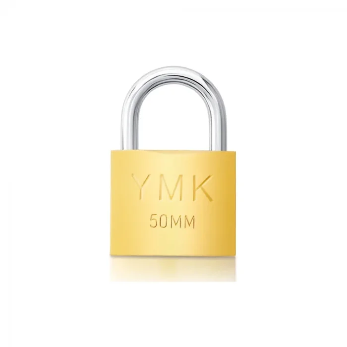 BUĞZ Eko Sarı Boyalı Kısa Kancalı Asma Kilit 50mm