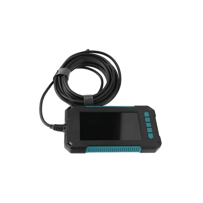 BUĞZ Ekranlı Çift Kameralı 10 Mt Hafıza Kart Destekli Sert Kablo Yılan Endoskop Kamera 5.5 Mm 4.3 Inc