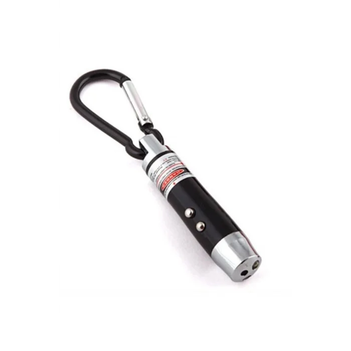 BUĞZ El Feneri Anahtarlık Işıklı Anahtarlık 3 Fonksyonlu Lazer Led Fener