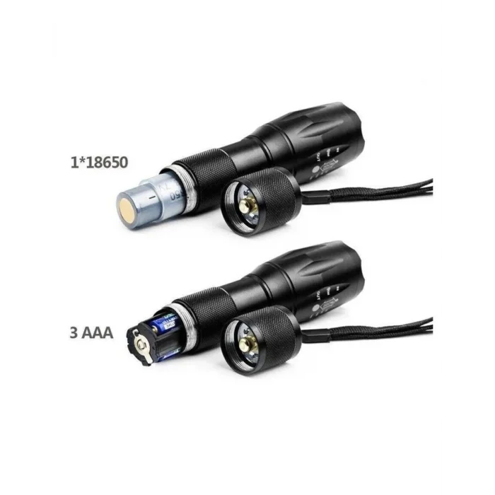 BUĞZ El Feneri Beyaz Sarı Ve Mor Renk Aydınlatma Q5 Led