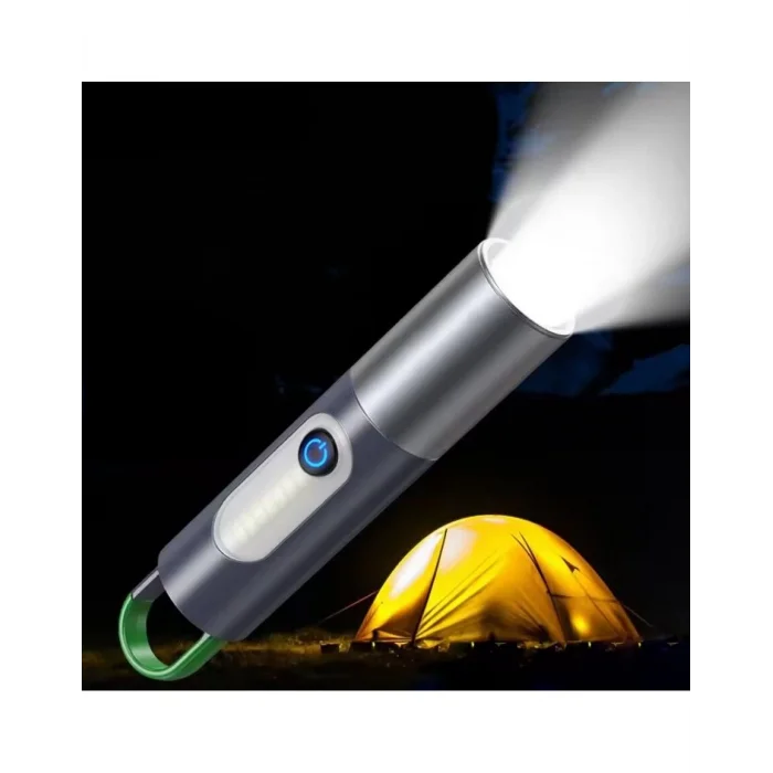 BUĞZ El Feneri Kamp Lambası 750 Lümen Şarjlı Type-C