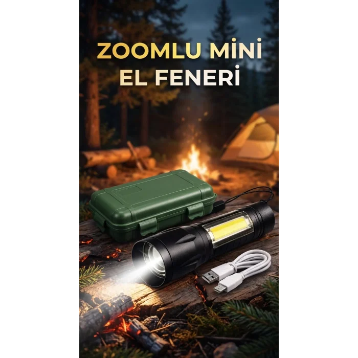 BUĞZ El Feneri Su Geçirmez Çok Fonksiyonlu Taşınabilir Kamp Aparatı