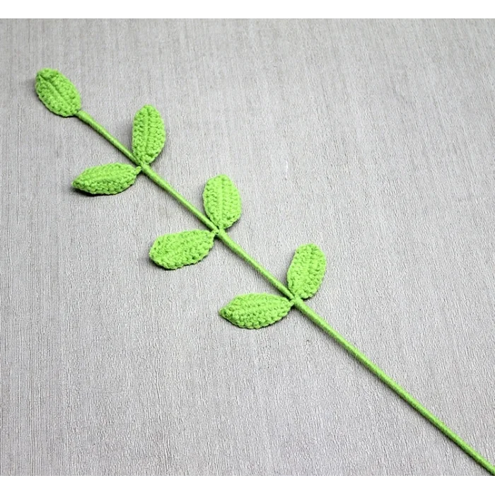 BUĞZ El Örgüsü Çiçek Dalı